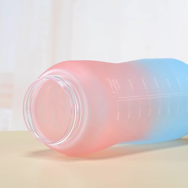 Borraccia di plastica opaca di grande capacità - 1500 ml