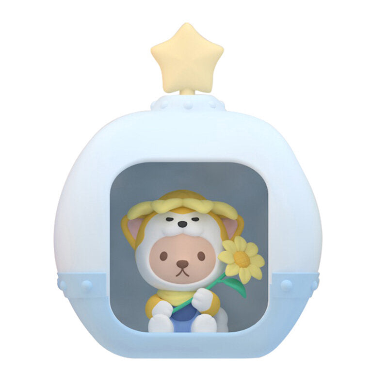 Lampada da notte girasole serie Teddy della collezione