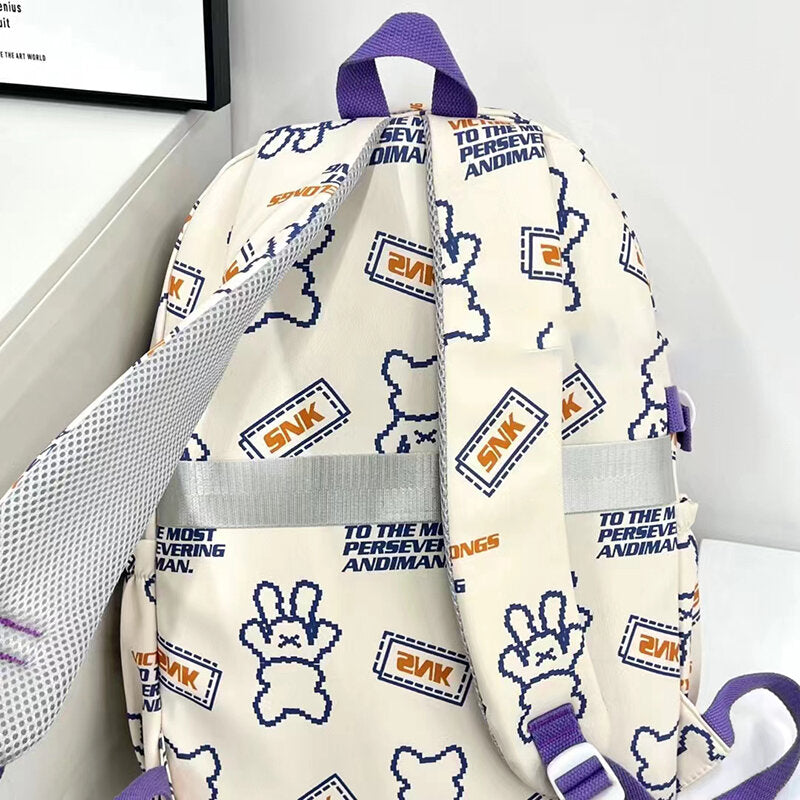 Zaino da uomo Irregular Little Bear - beige