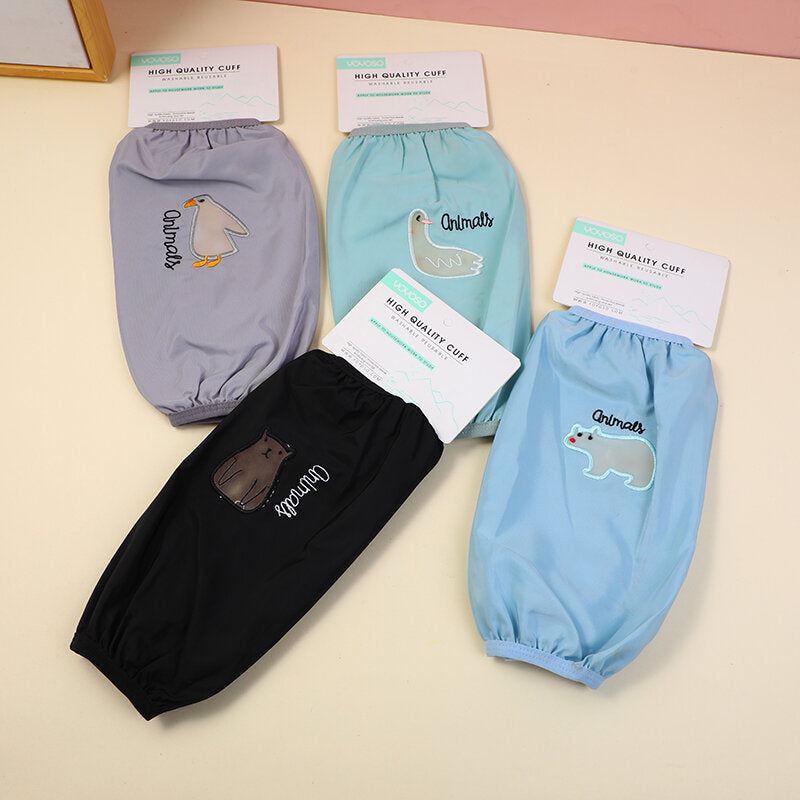 Famiglia di animali a maniche lunghe imdimeabili