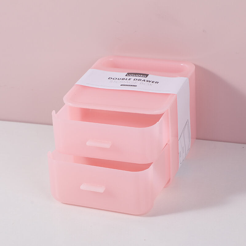 Contenitore a doppio cassetto