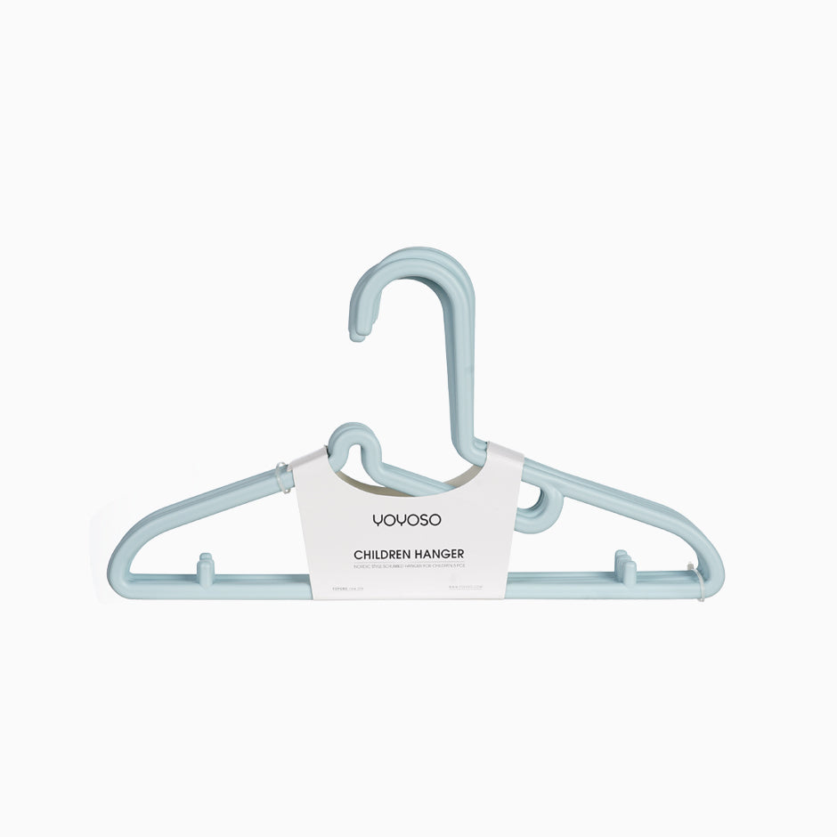 Gruccia stile nordico lavata per bambini 5 pezzi - rosso