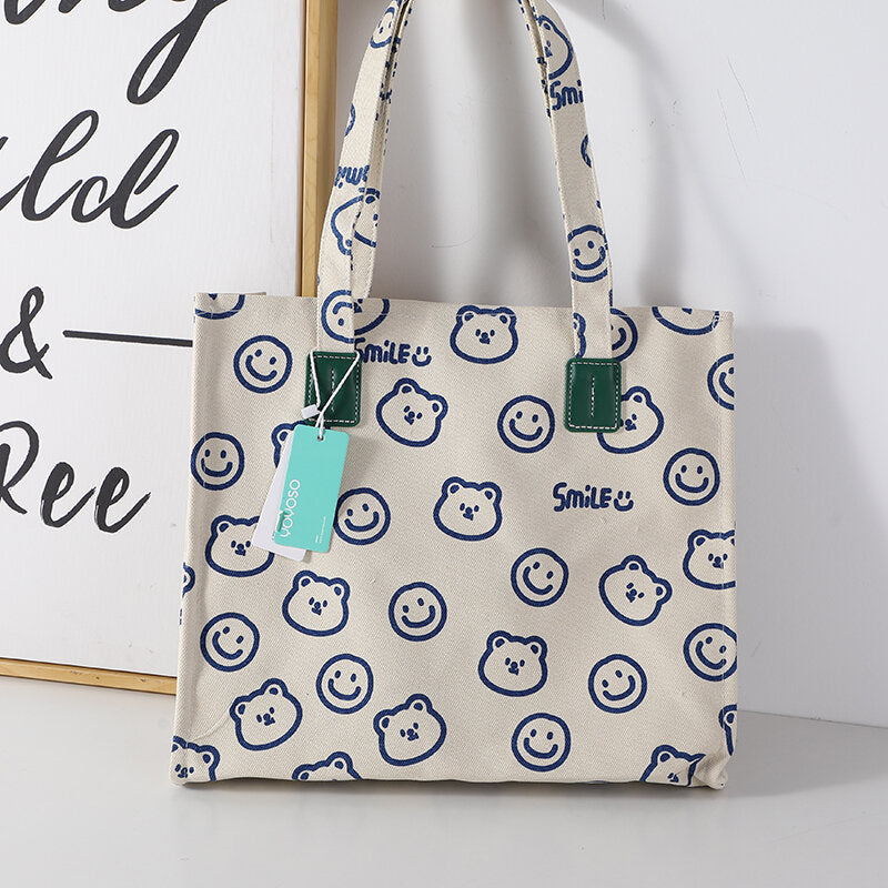 Borsa a tracolla grande con orsetto