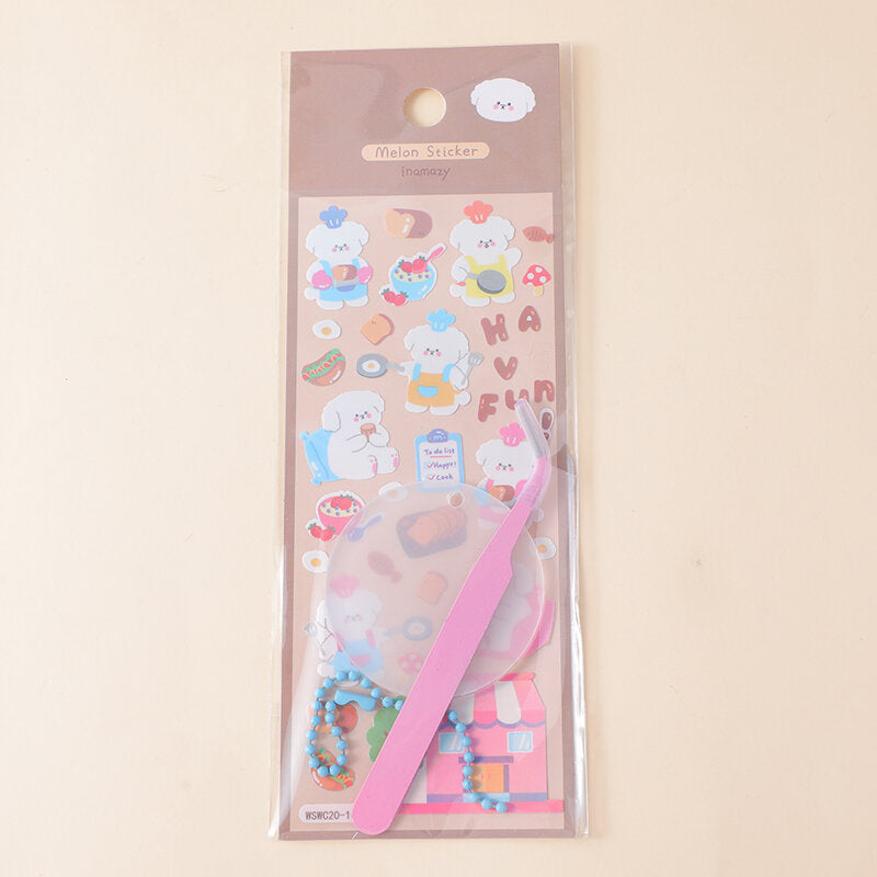 Serie sorpresa illimitata-set di carte giornaliere home goo al melone