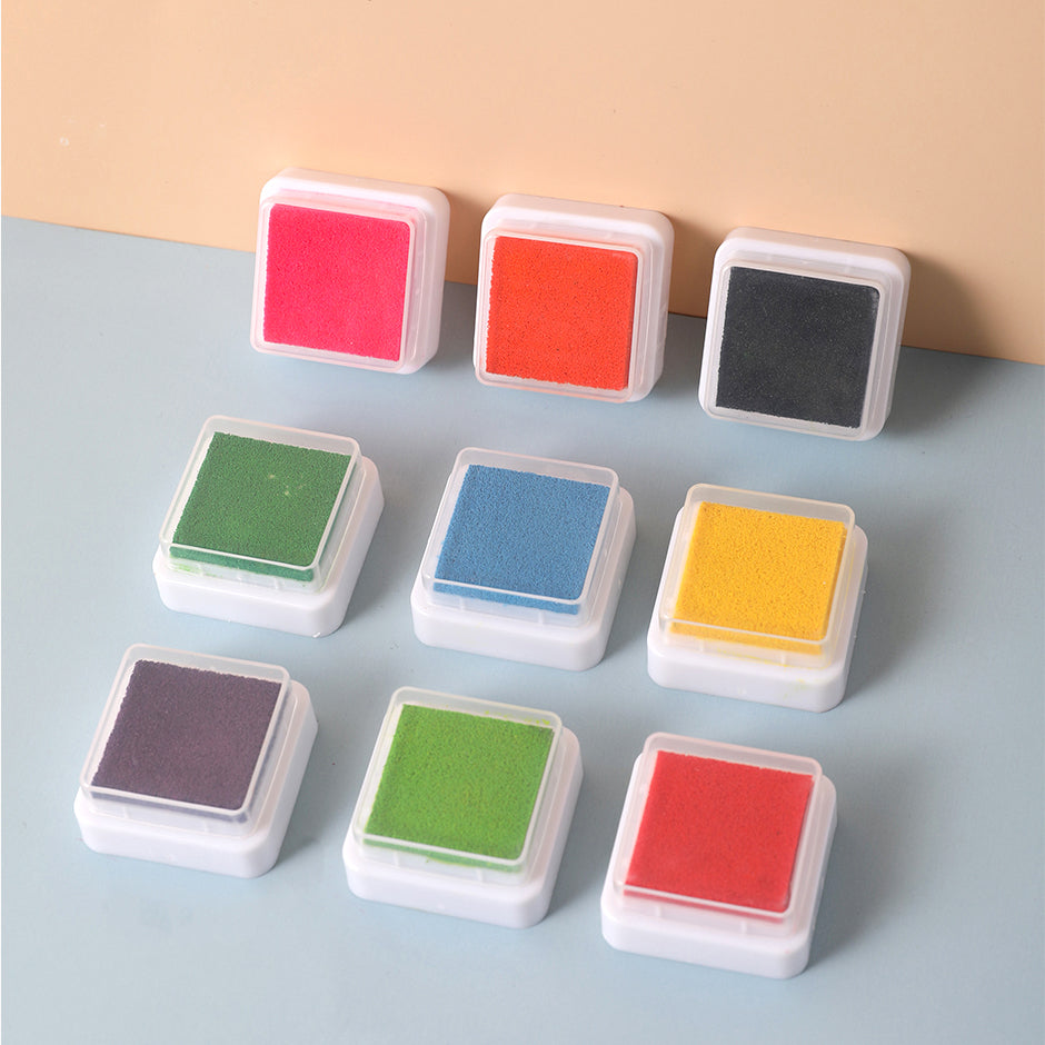Tampone di inchiostro colorato (9 colori)