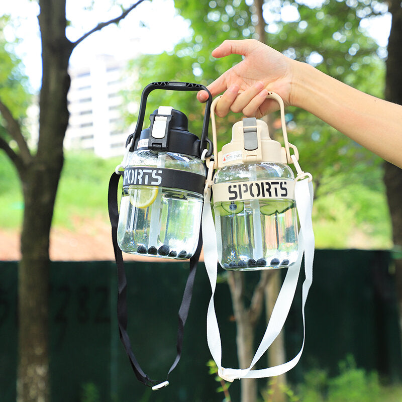 Bicchiere di plastica portatile di grande capacità-1280 ml