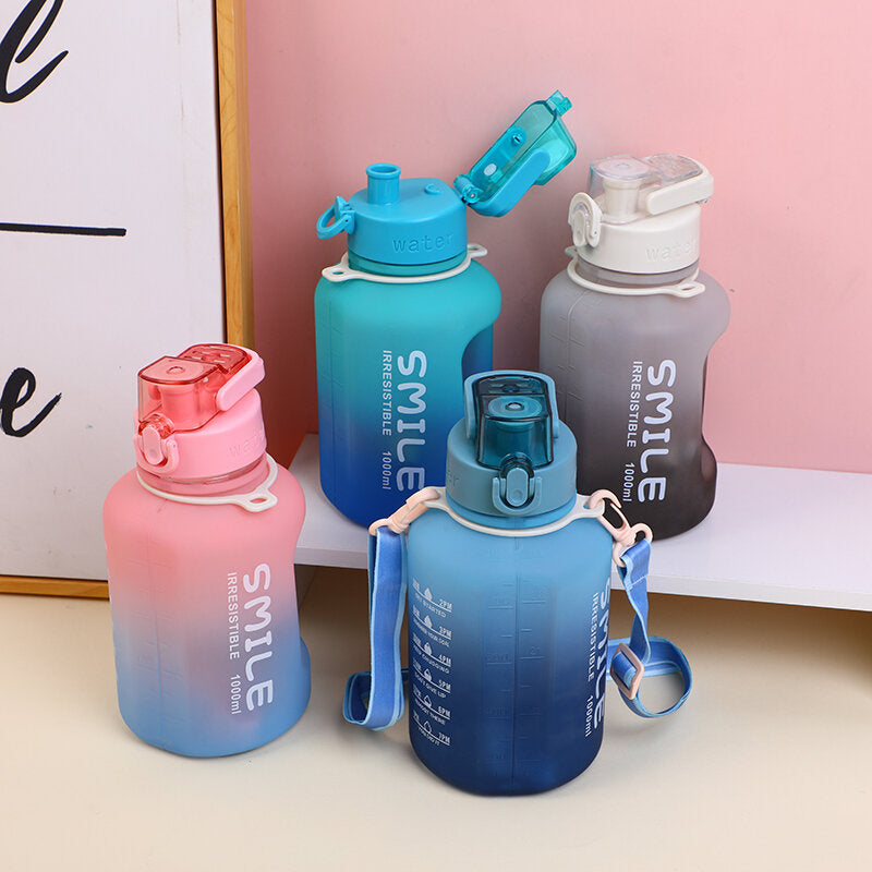 Bicchiere di plastica portatile di grande capacità-1L