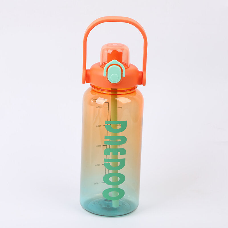 borraccia di plastica portatile semplice di grande capacità: 1,5 litri