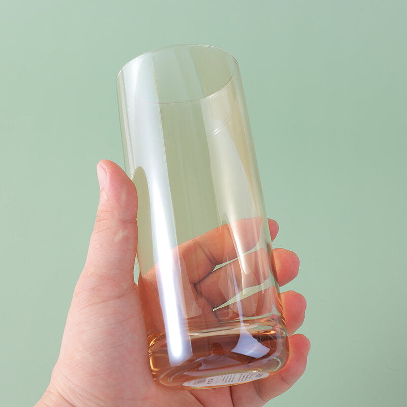 INS tazza creativa in vetro 395ml-ambra