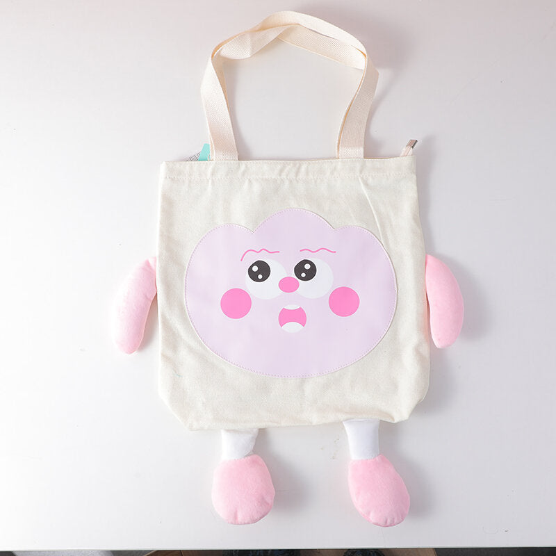 Borsa a tracolla emoji rosa