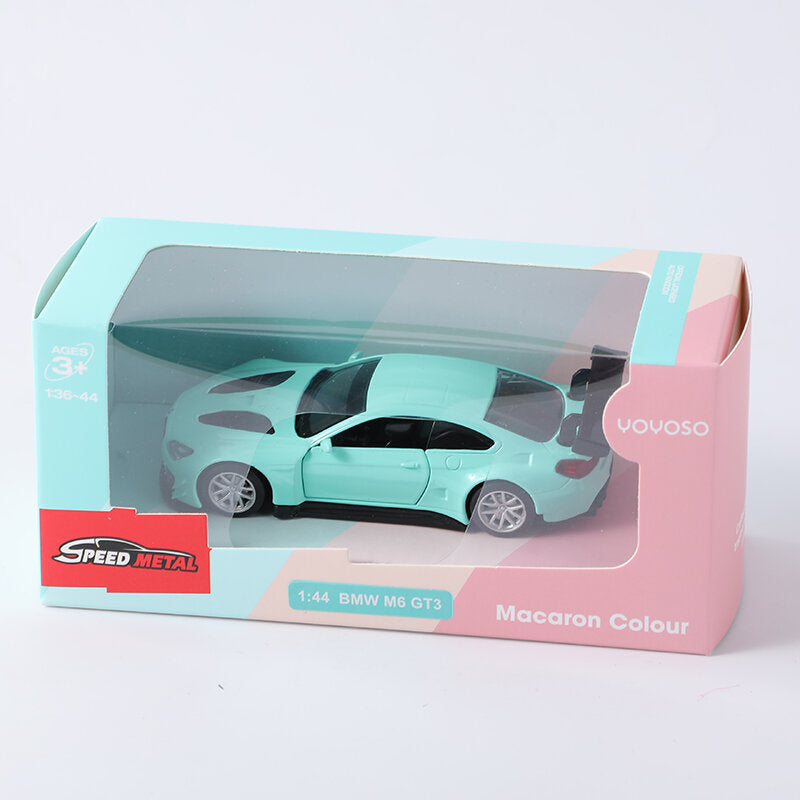 Modello di auto in lega 1:44 BMW M6 GT3