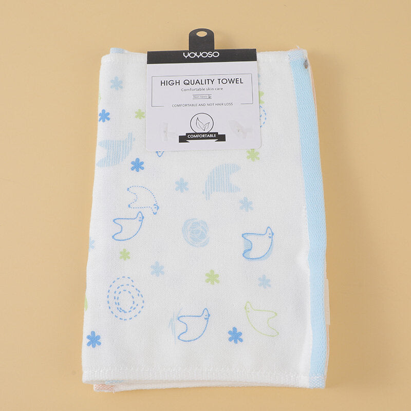 Asciugamano per bambini con orso polare stampato 2 pezzi