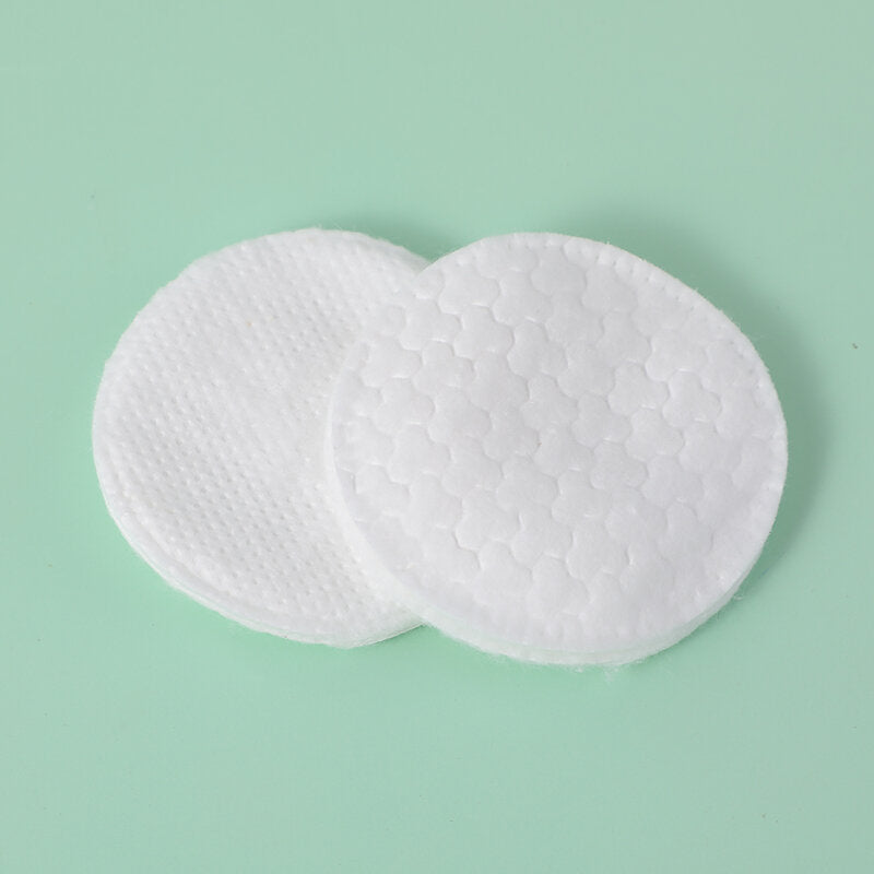 cotton fioc goffrato piccolo rotondo bifacciale cucito sul bordo 80pz*2 confezioni