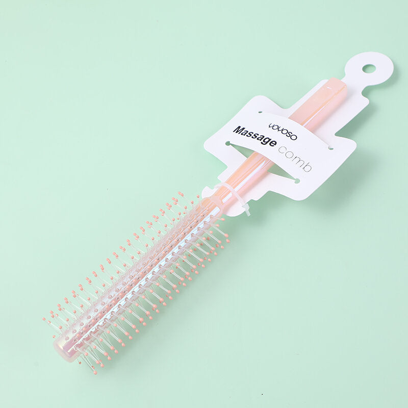 Pettine riccio galvanico colorato - rosa