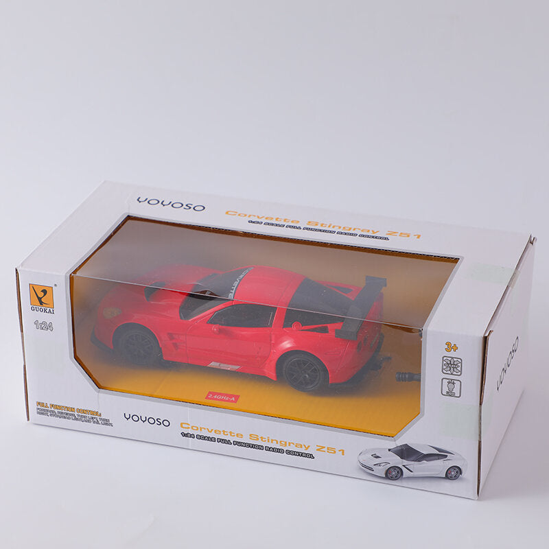 Auto telecomandata Corvette C6R in scala 1:24