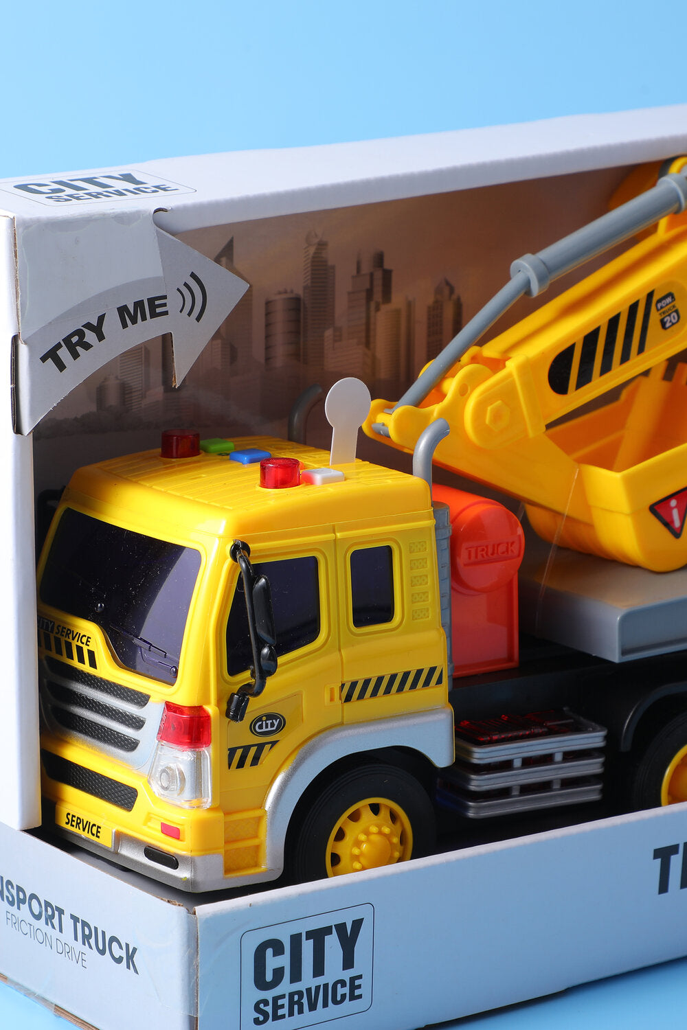 1:16 Inerzia suono e camion leggero con veicolo di ingegneria (tra cui 3pcs AG13 batteria)