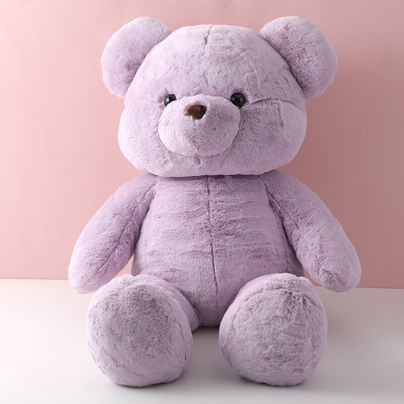 Semplice orsetto viola, cuscino di peluche 65cm