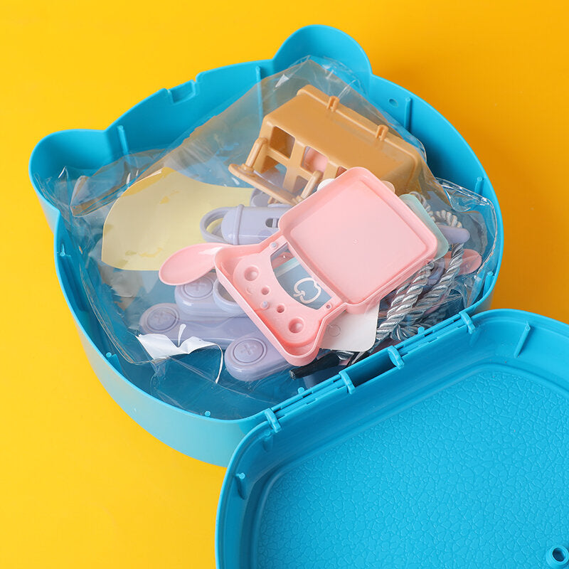 Carino gatto strumenti medici carry-on stoccaggio spalla borsa giocattolo