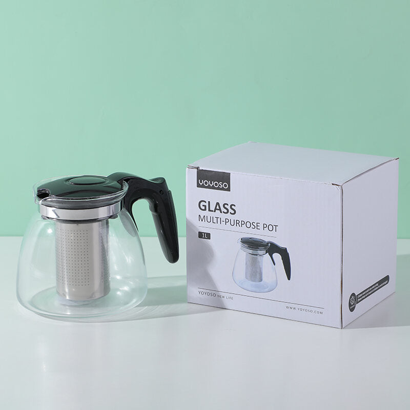 Caraffa multiuso in vetro 1L