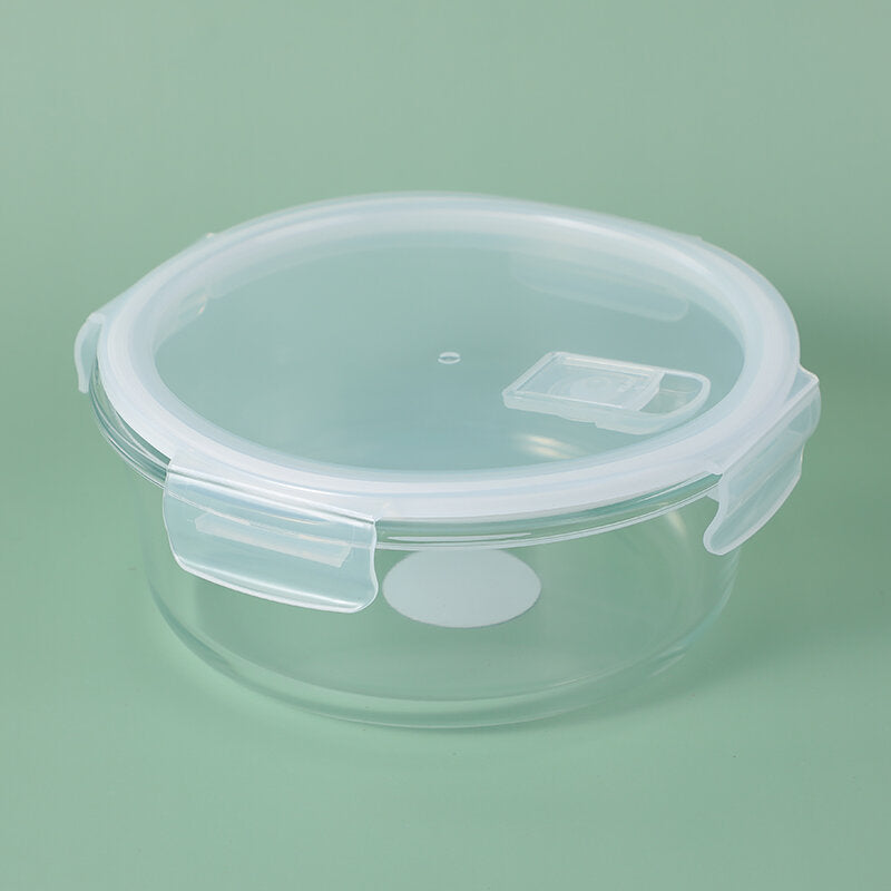 Ciotola rotonda in vetro borosilicato ad alta resistenza-970ml