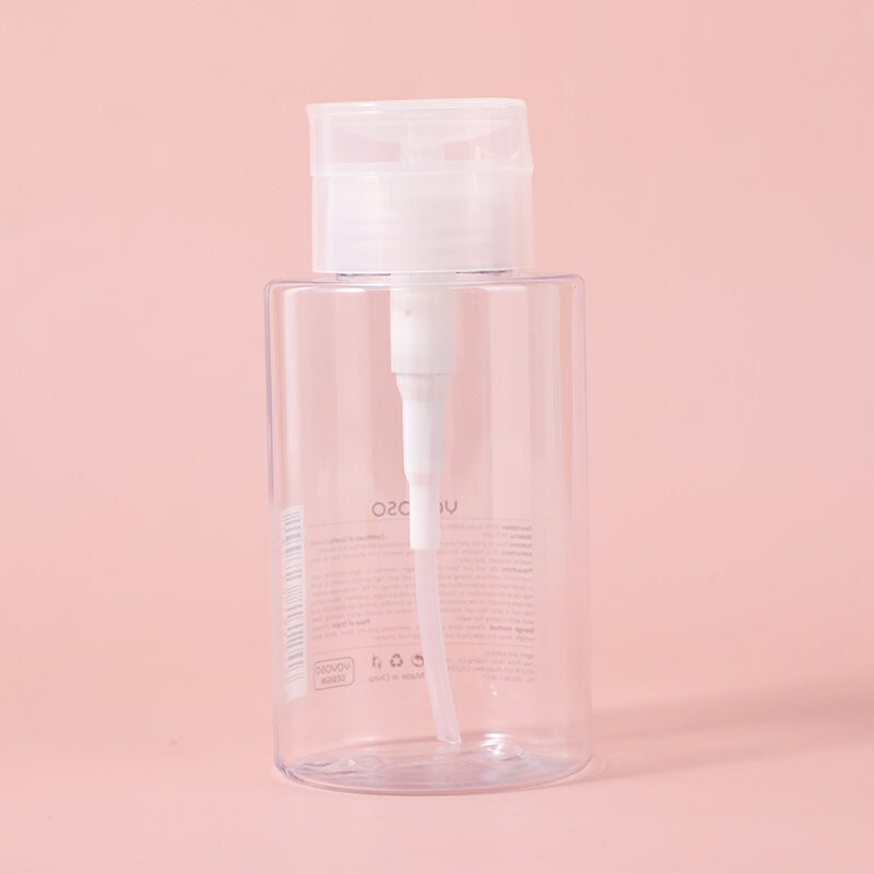 Bottiglia a pompa in PETG da 200 ml