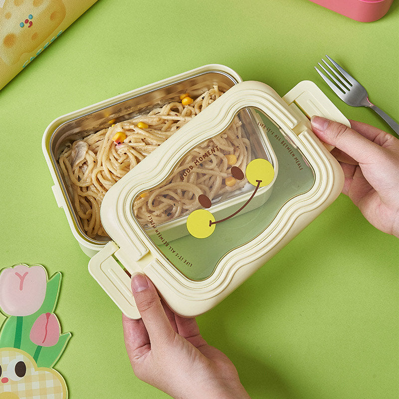 Portapranzo in acciaio inossidabile Smiley