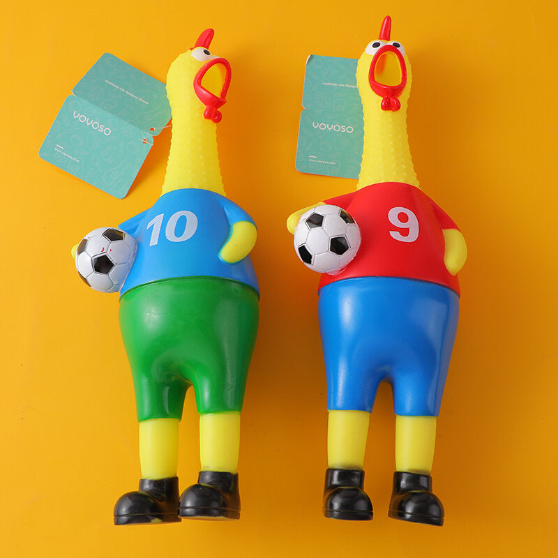 Pollo urlante di calcio