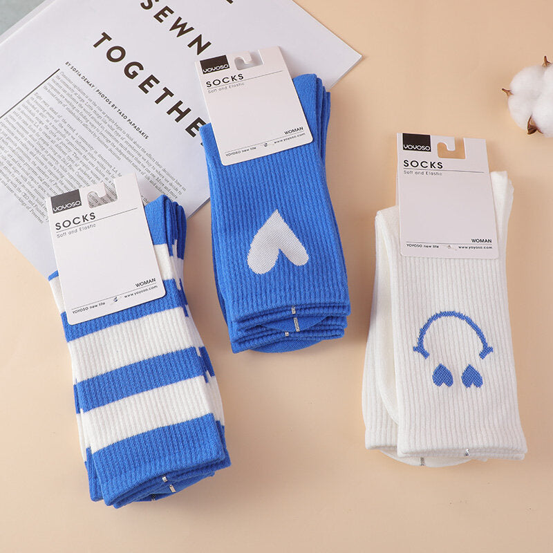 Fun blue series donna mid - Calze da polpaccio 2 paia