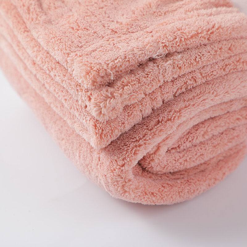 Asciugamano da bagno semplice e semplice - rosa chiaro