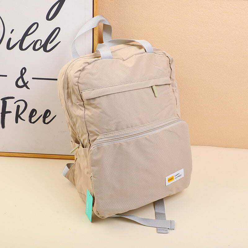 Zaino pieghevole - beige