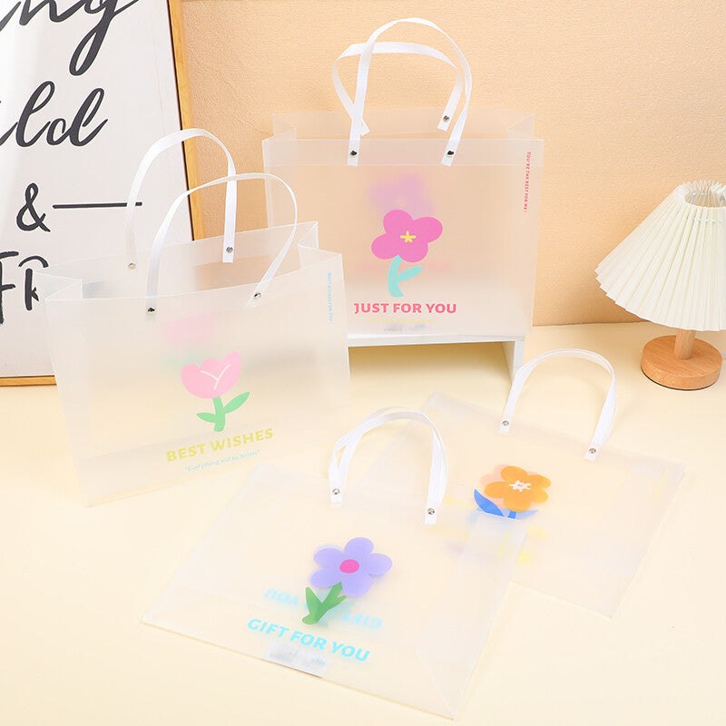 Borsa regalo orizzontale serie Flower L