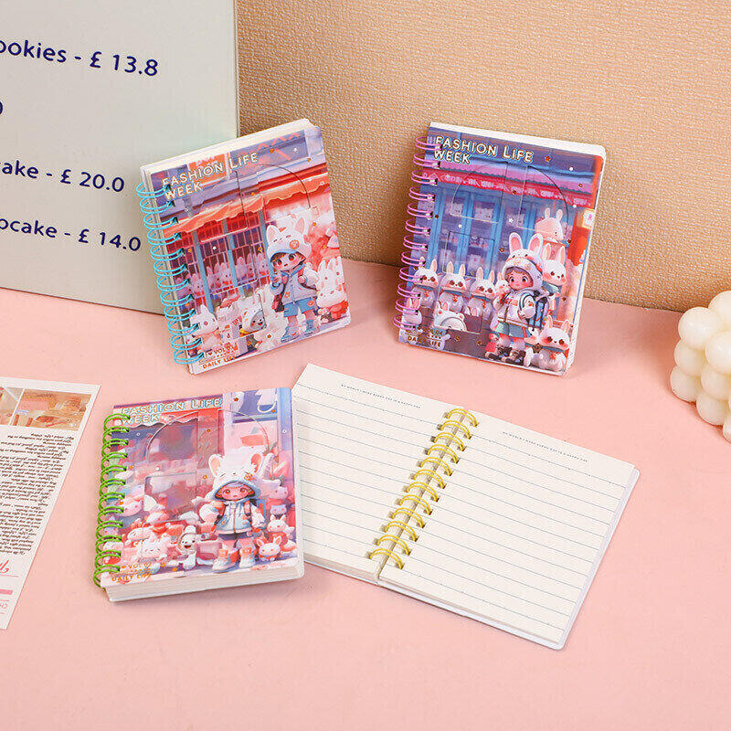 Teenage Fantasy Coil Book-Linea orizzontale 70 pezzi