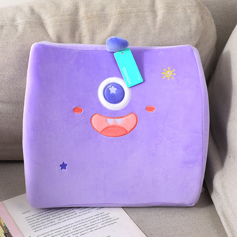 Cuscino per la vita della serie Strange Animal Family - viola