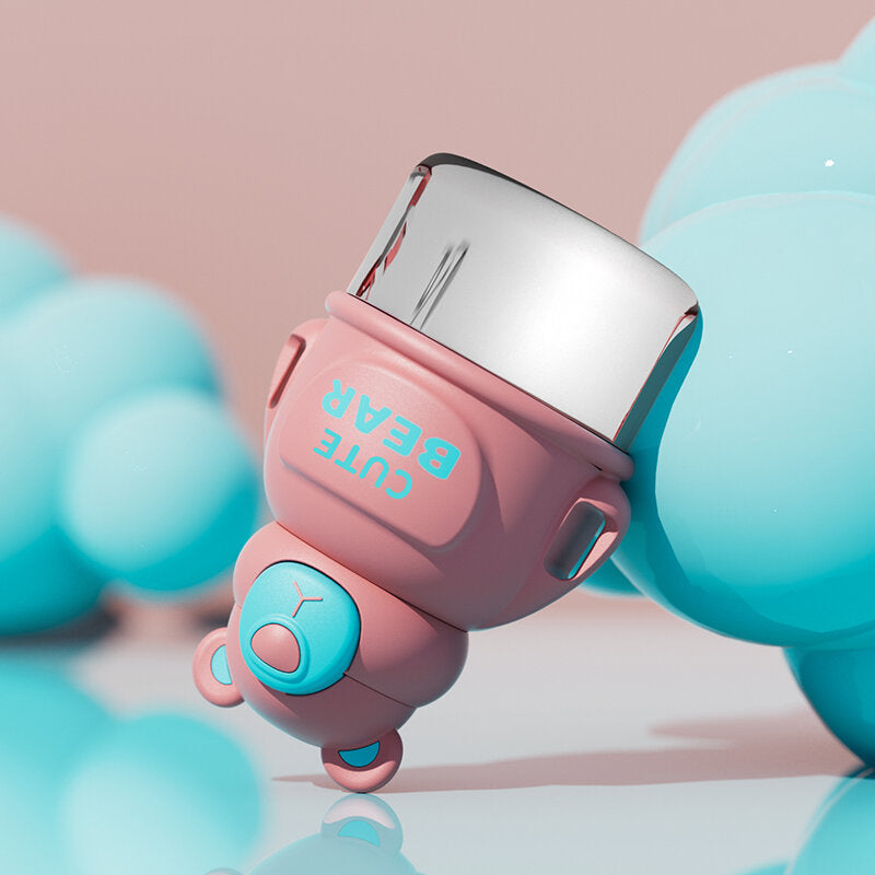 Tazza termica simpatico orso da 550 ml-rosa