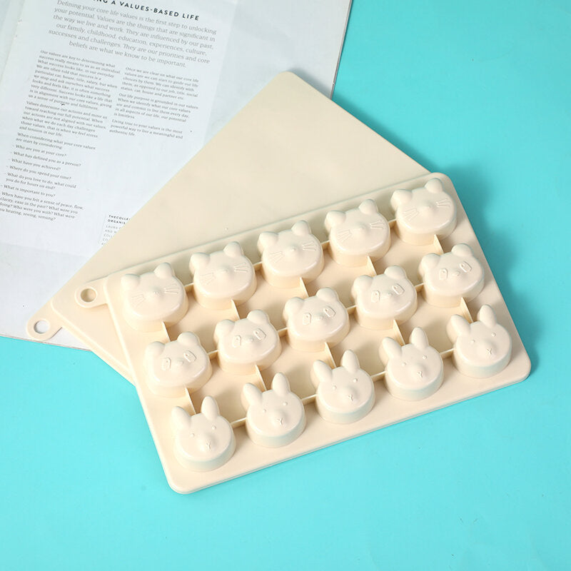 Cubo di ghiaccio a fumetti