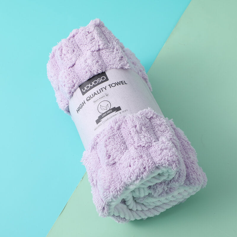 Asciugamano serie Cloud velvet - viola