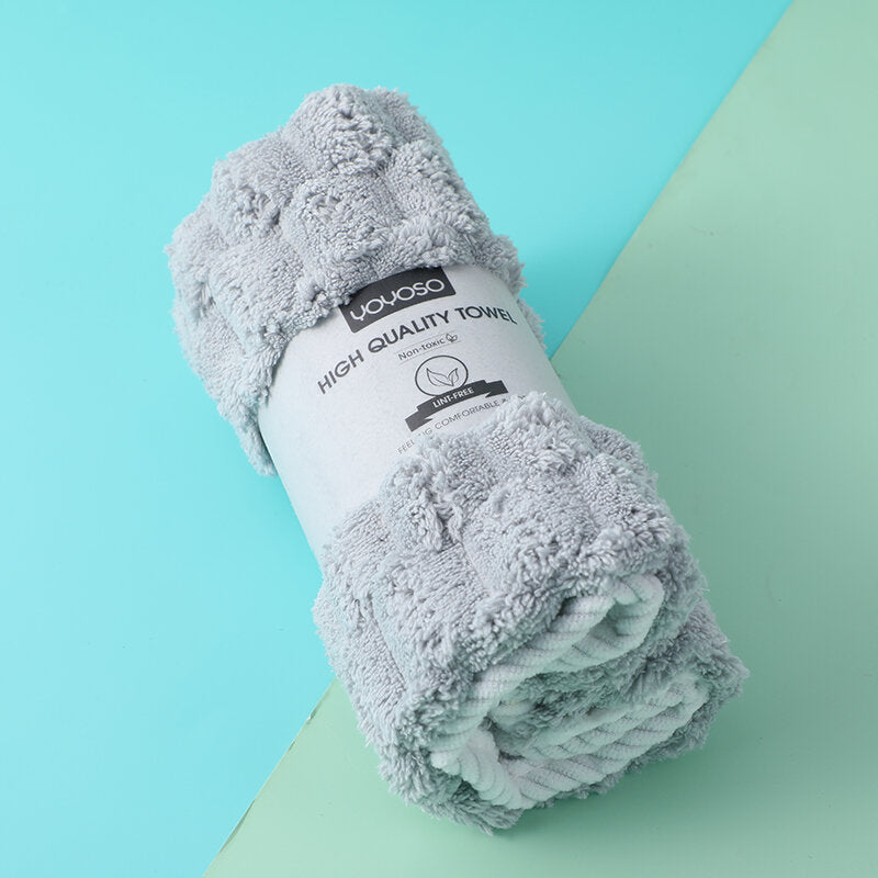 Asciugamano serie Cloud velvet - grigio