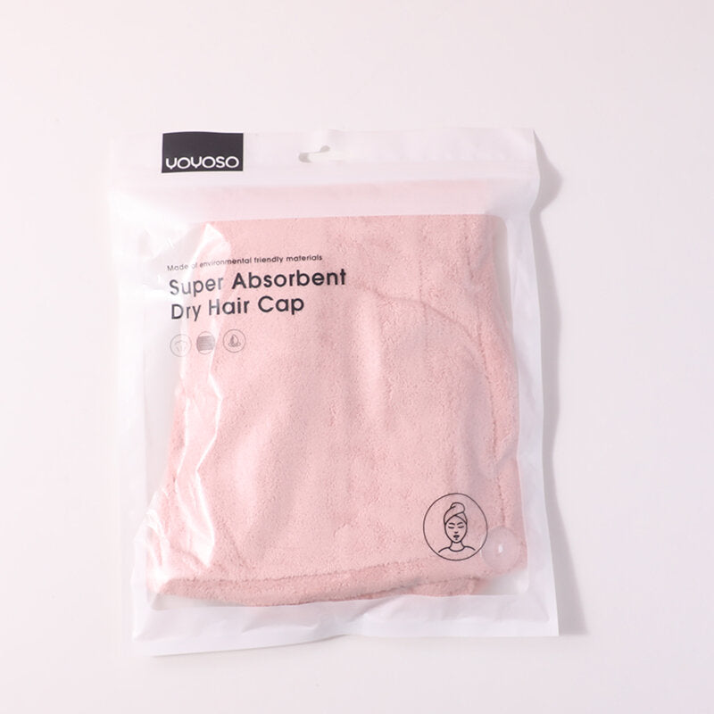 Morbidissima cuffia di l'asciugatura rapida dei capelli