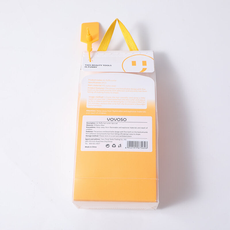 Set di 3 pezzi di arricciacapelli ad aria compressa