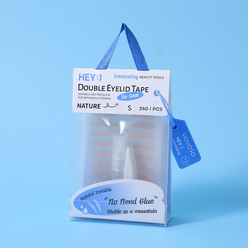 Adesivi OCCHI trasparenti di palpebre doppie in pizzo (240 pezzi)