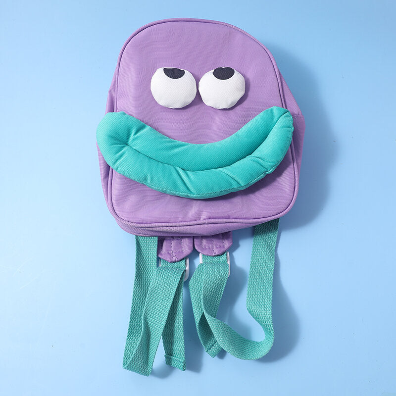 zaino per bambini brutto e carino - viola