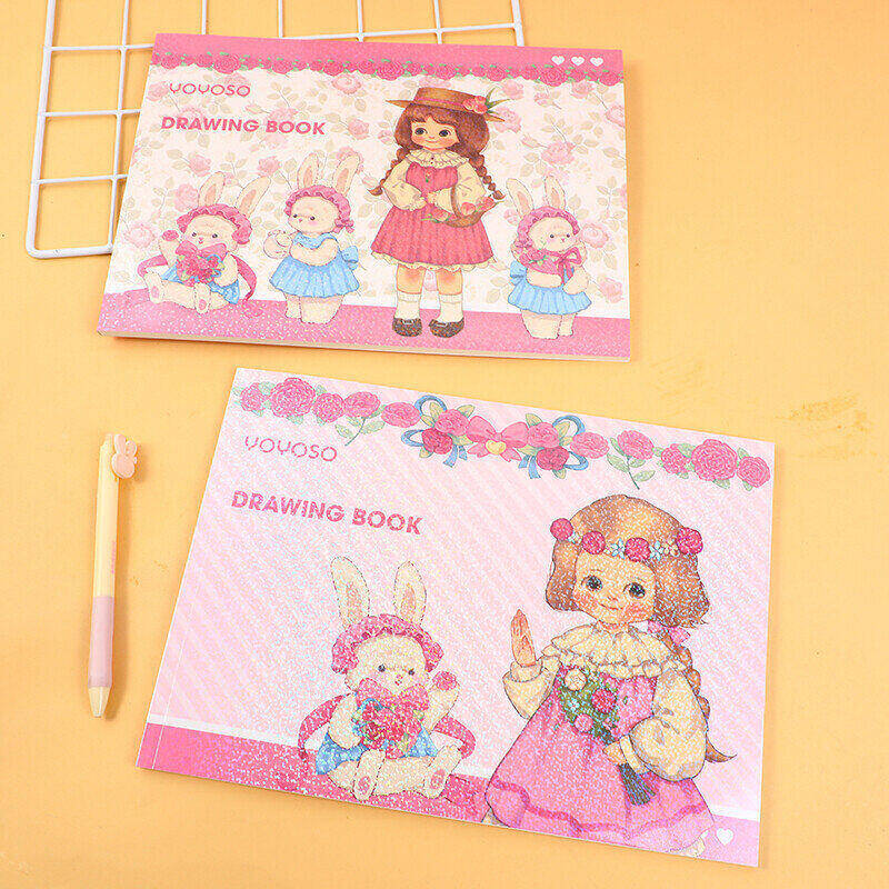 Libro da disegno Egg Roll Sister Rose Manor A4