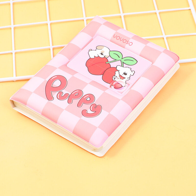 Cucciolo Libro puzzle colorato e fruttato antistress con pagine interne a righe A5