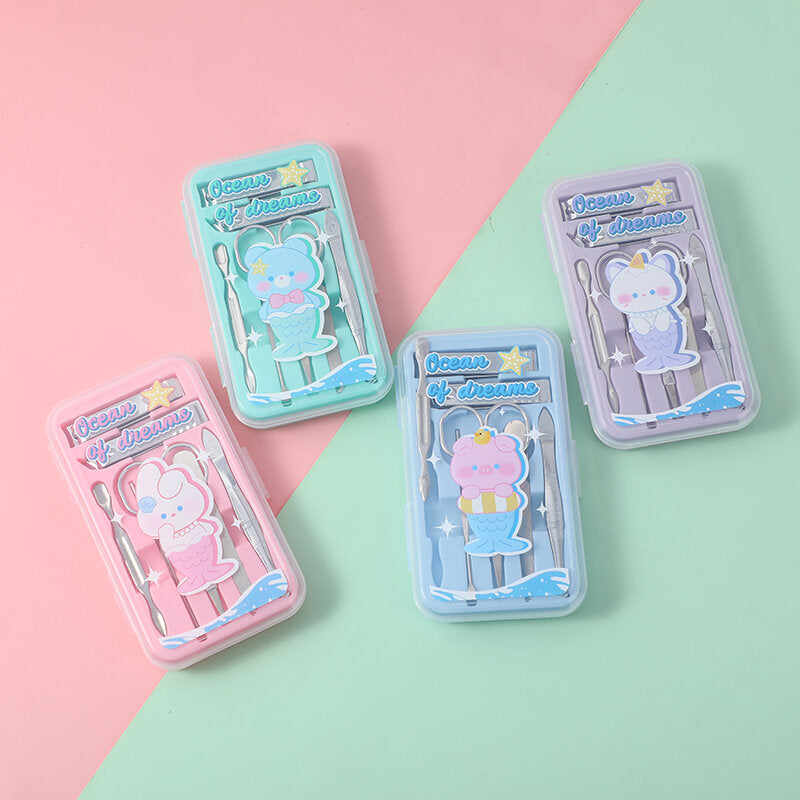 Set di tronchesi di unghie Dream Ocean 7 pezzi