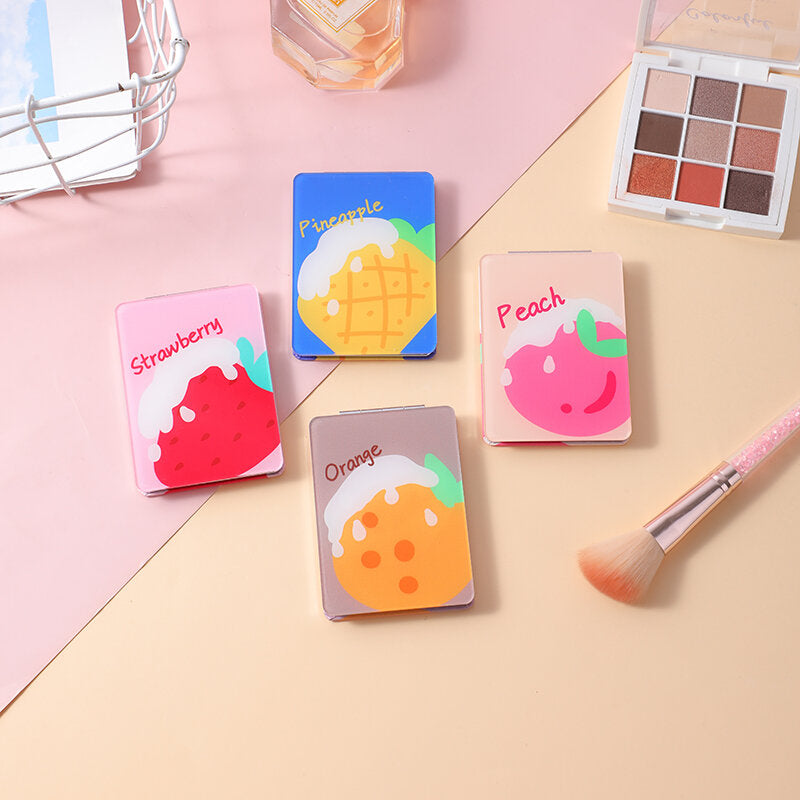 Specchio moda rettangolare con frutta ghiacciata