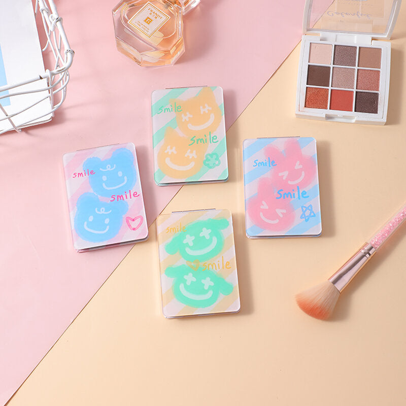 Specchio rettangolare acquerello animale moda divertente