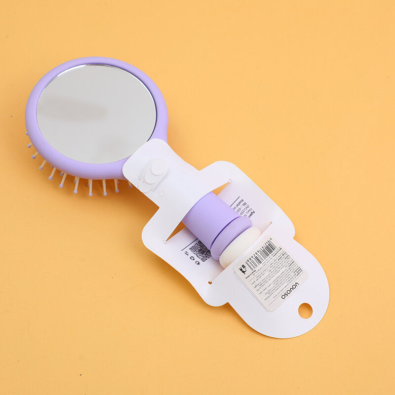 Pettine da massaggio rotondo BOJIZ con specchio