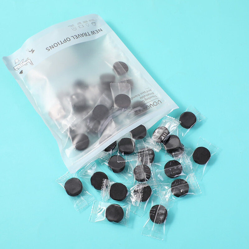 Maschera compressa (carbone di bambù) - 40 pz.