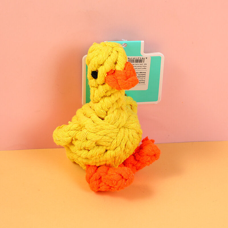 Gioco per cani a forma di anatra