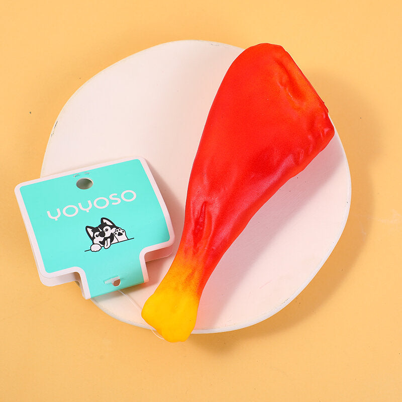 Gioco per cani con zampe di pollo